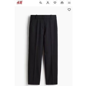 H&M Classic Black Slacks Pants